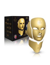 NEW Predire Paris 8 Element Gold Face Firming Mask 8-Color LED Anti-Aging Women