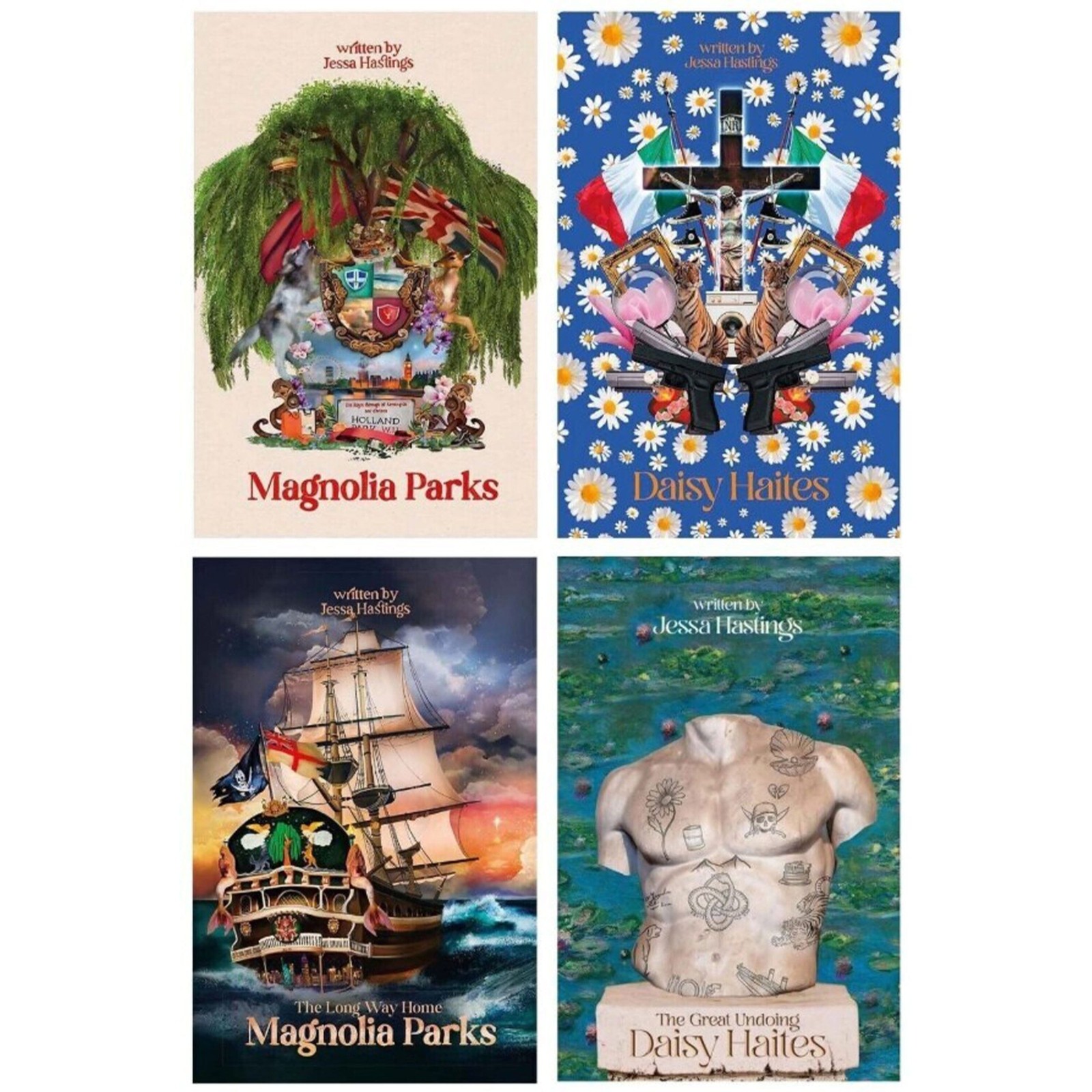 Magnolia Parks Universe by Jessa Hastings 4 Books Set - Fiction - Paperback