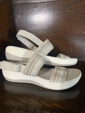 Women’s Clark’s Cloudsteppers Arla Stroll Strap Sandals Support Shoes Size 10M