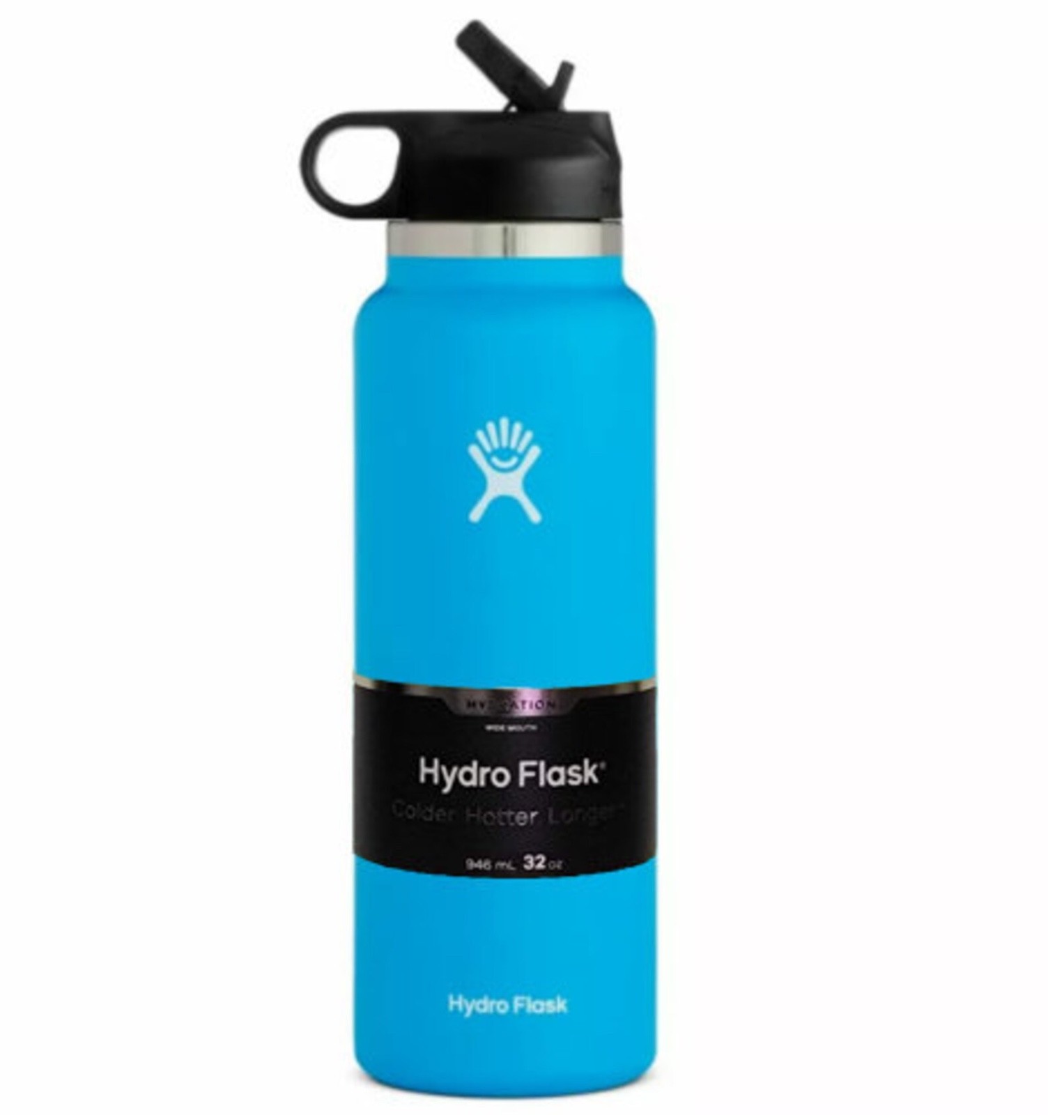 Hydro Flask 32 oz Vacuum Insulated Wide Mouth Stainless Steel Water Bottle Cup