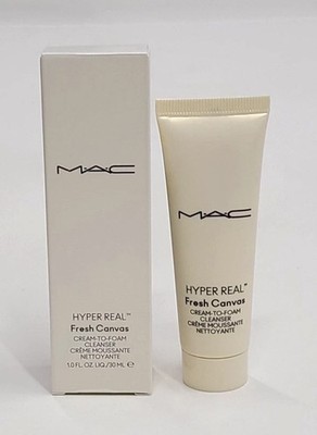 MAC Hyper Real Fresh Canvas Cream To Foam Cleanser   1oz / 30ml