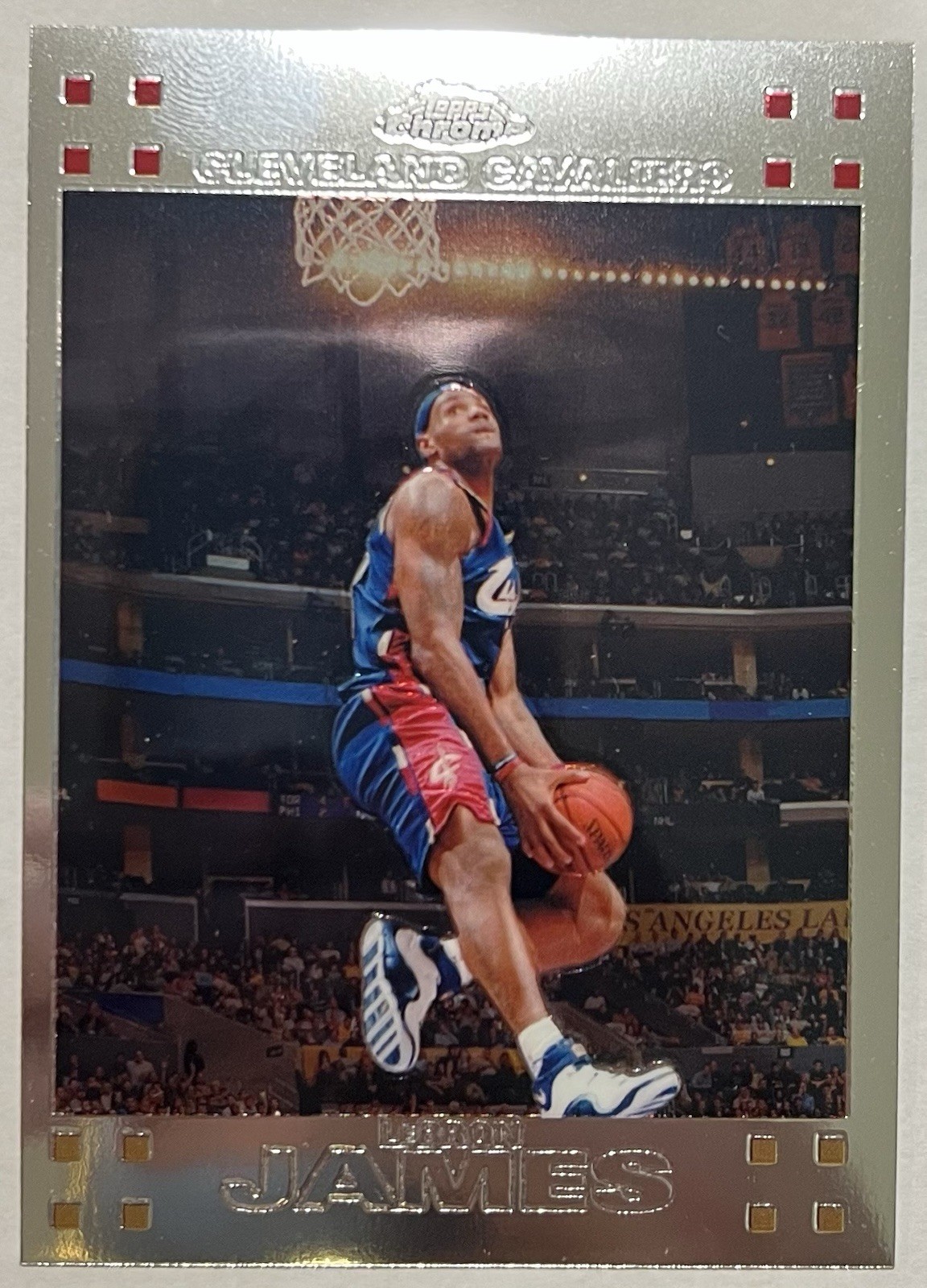 2007-08 Topps Chrome - LeBron James #23