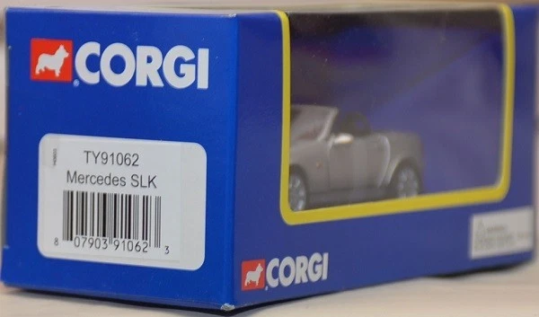 Corgi Mercedes SLK NEW NEVER OPENED TY91062 Retired 1:43 Scale - Image 3 of 4