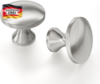 MöBelknöPfe Weiß Zinklegierung Set, Schrank- Schubladengriffe, 29 Mm