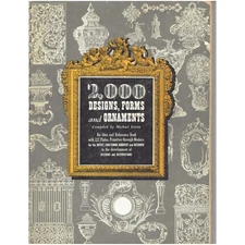 2000 Designs, Forms And Ornaments Softcover Book Ideas Artists Designers Estrin