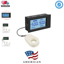 Voltage Amp Meter DC, Battery Monitor DC 0-300V 200A, Ammeter Voltmeter for S...