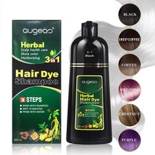 Hair Dye Shampoo 3 in 1Hair Shampoo Instant Hair Dye Herbal Ingredients Gift US 
