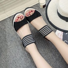 Women's Wedge Heel Sandal Platform Peep Toe Slingback Ankle Strap Shoes