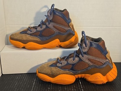 YEEZY 500 HIGH メンズシューズ Men's Adidas Yeezy 500 High Tactical Orange Sneakers Size 9.5 Pre