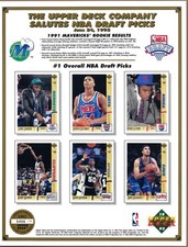 1992 Upper Deck Salutes the #1 Overall NBA Draft Picks 1986-91 #5406/7000