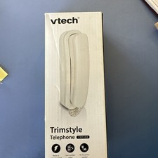 VINTAGE Style VTech Trimstyle Corded Telephone CD1103 White Landline - Open Box