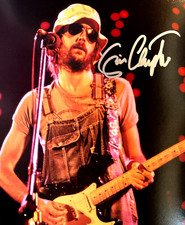 ERIC CLAPTON Signed 8x10 inch  Authentic Original Autograph w/ COA