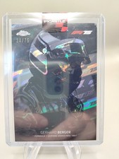 2025 Topps Chrome F1 Gerhard Berger Floor It F1 75th Anniversary 34/75 #FI-3