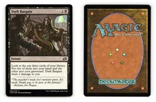 Dark Bargain #82/274 MTG Ikoria Lair Of Behemoths 2020 Common Foil TCG Card