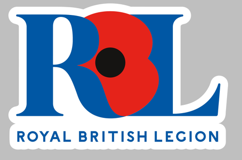 Royal British Legion RBL Flag Self Adhesive Vinyl Sticker | eBay UK