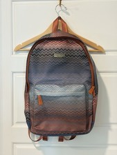 Missoni Backpack Zigzag Geometric Chevron Pat...