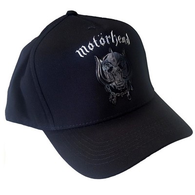 Motorhead Baseball Cap: Warpig (Sonic Silver) OFFICIAL NEU