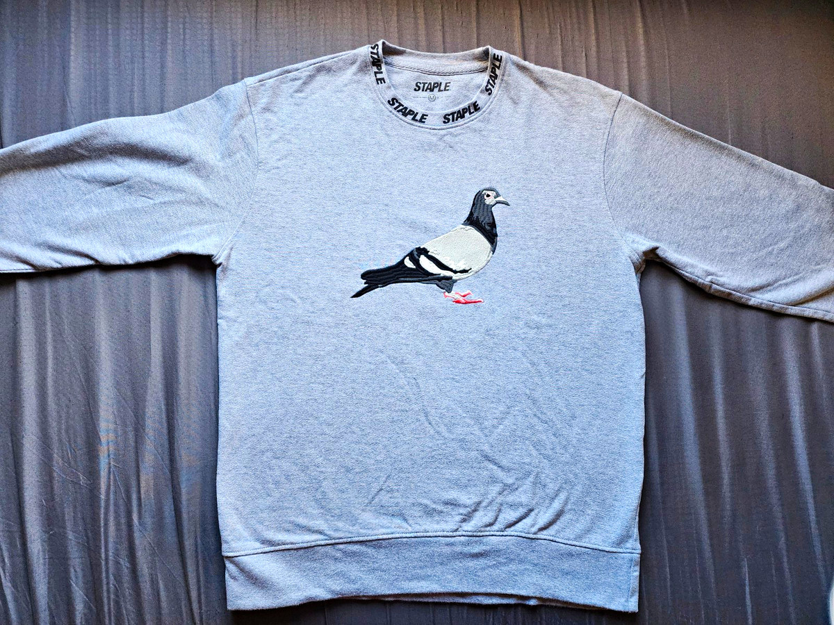 Staple crewneck pigeon gray size medium 