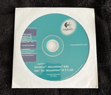 Logitech Windows MouseWare 8.60 MAC M 3.1. USB Disc Only