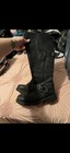 Harley Davidson Lomita D84325 Women’s 9M Black Leather Motorcycle Boots EUC