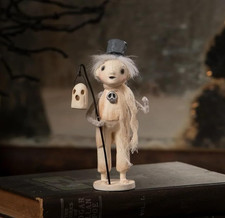 Bethany Lowe 5" Michelle Lauritsen Haunting Henry Ghost Halloween Decor Figurine
