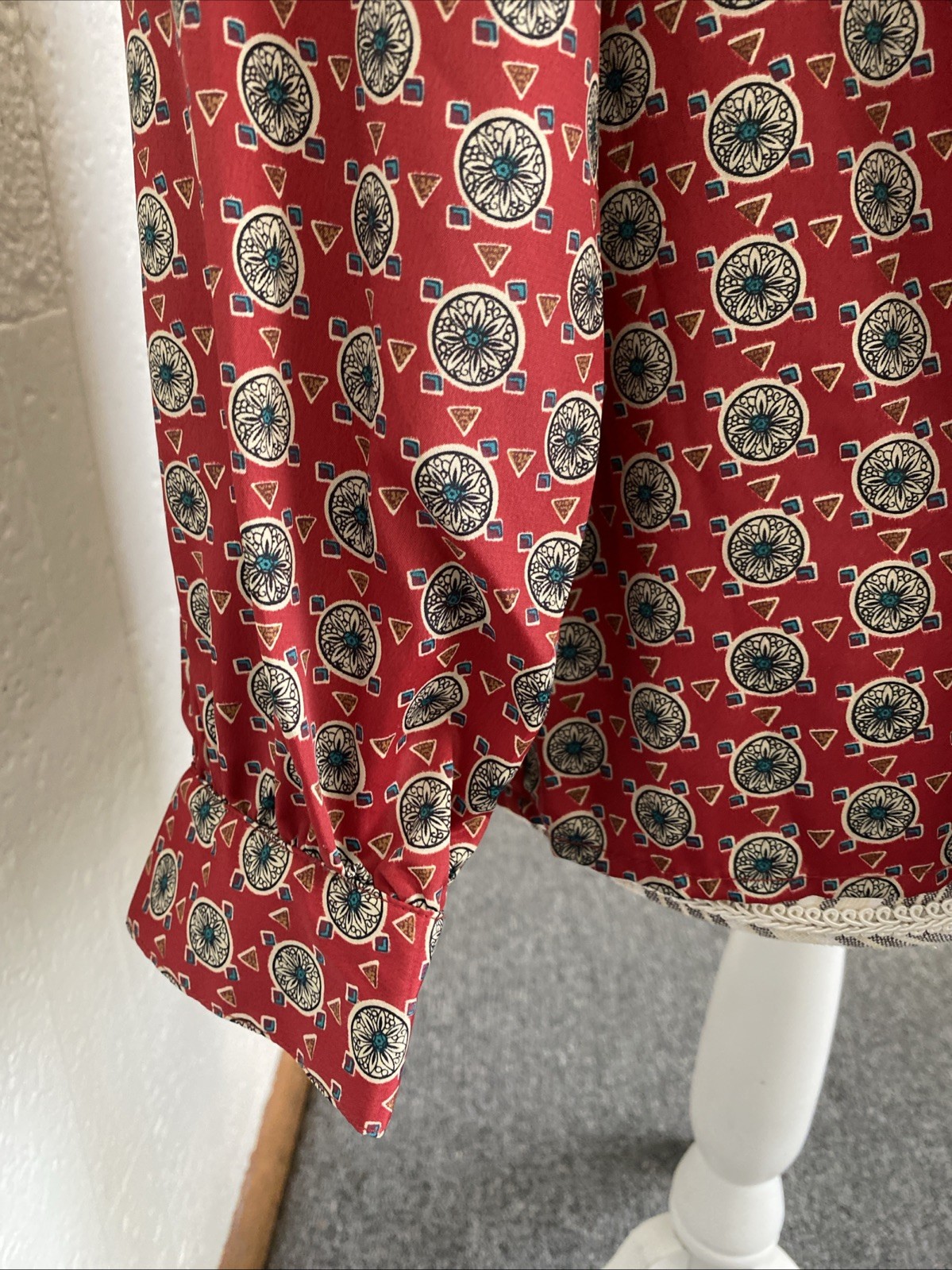 C22 Notations  Button Down Blouse Size 8 - image 2