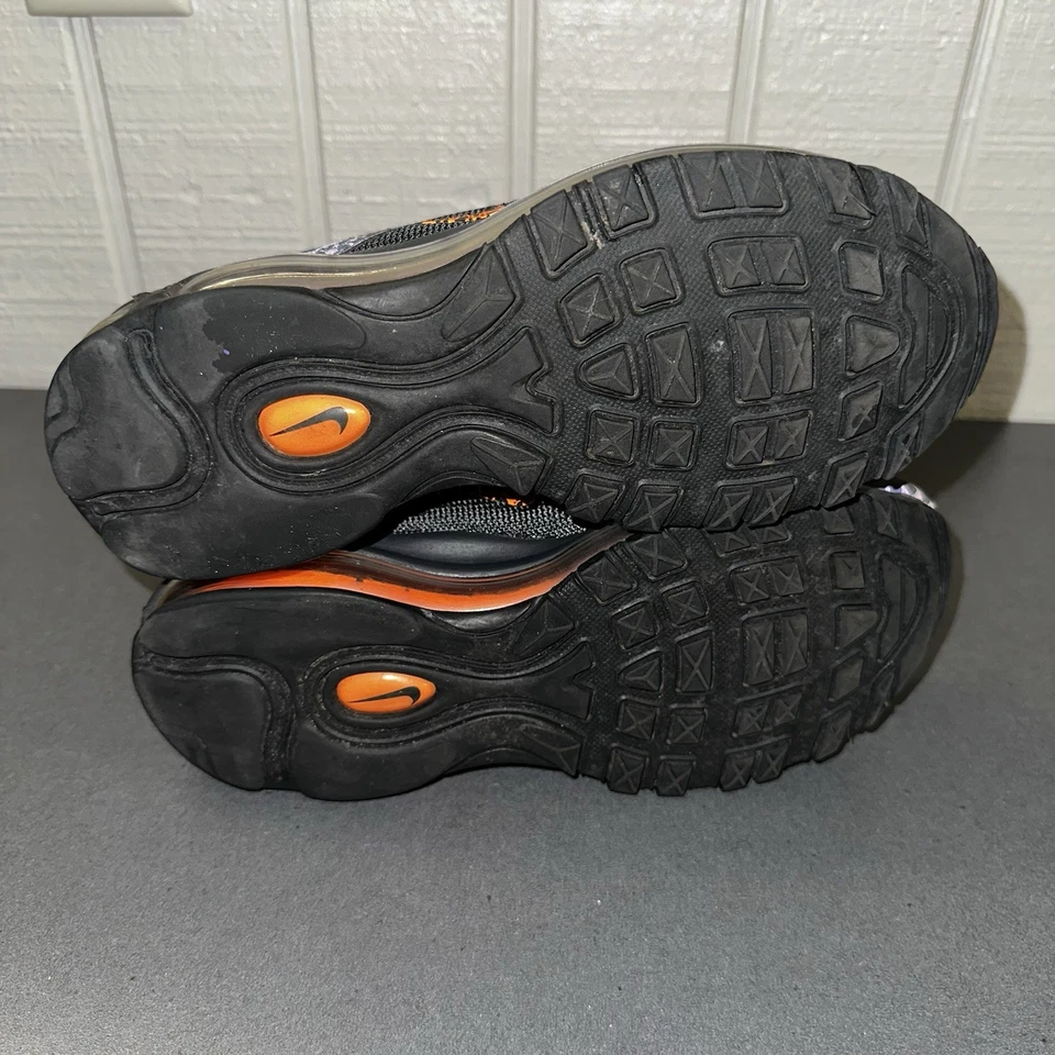 Nike Air Max 97 Safari Naranja Off Noir Reflect BV1243-001 Talla 5.5Y Niños Tenis Foto 4 de 4
