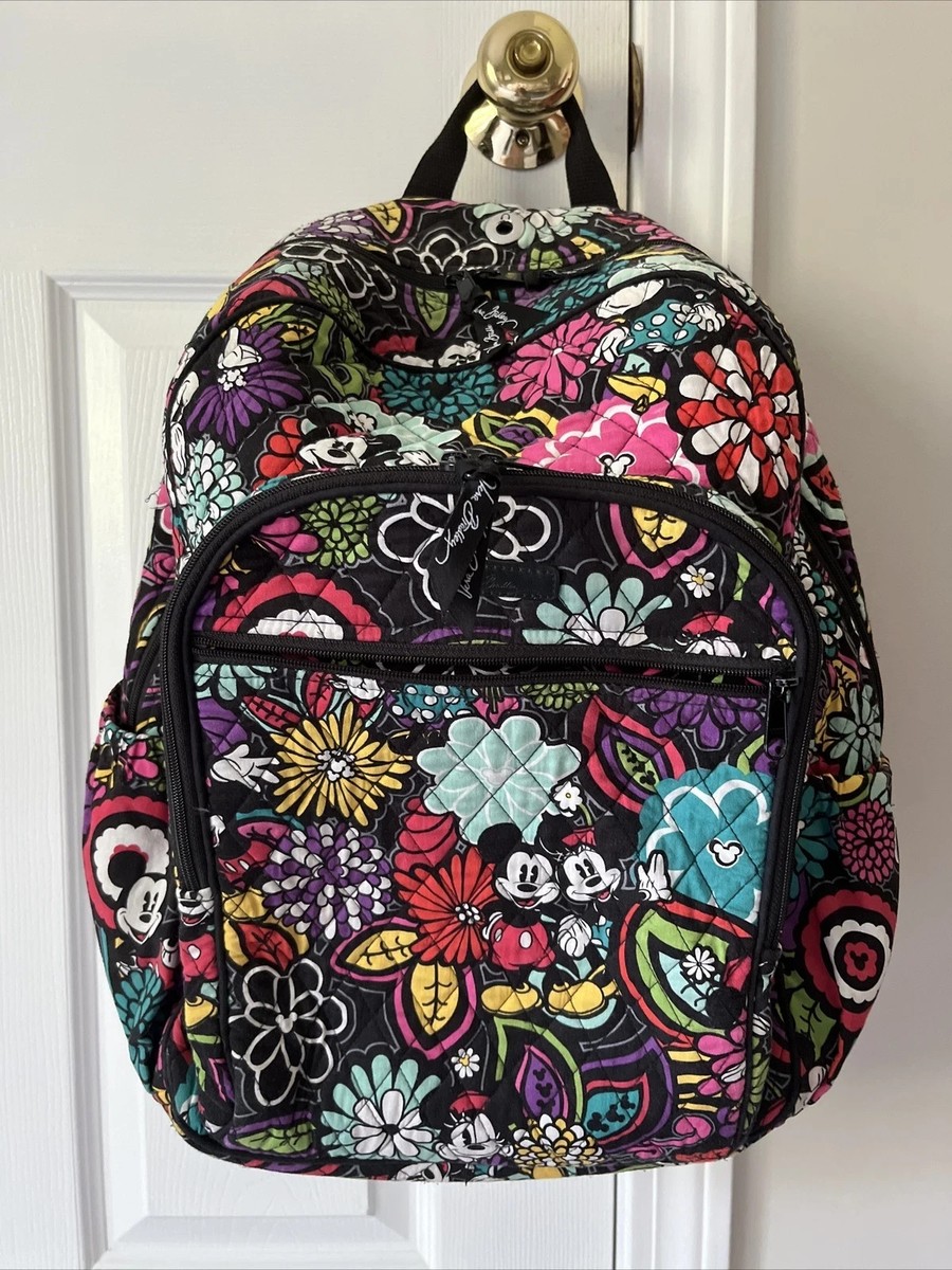 Vera Bradley Disney Parks Where’s Mickey Quilted Floral Backpack Vera Bradley Women main image 3