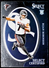 2023 Panini Select #CRO-BRO Bijan Robinson Select Certified Rookies