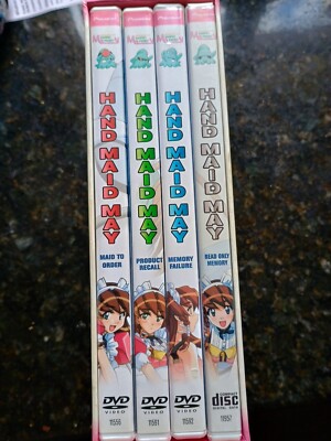 Hand Maid May - An Box Set DVD 4 Anime Disk Set Great Condition