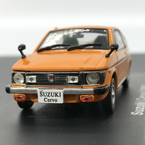 Mini Car Suzuki Cervo 1982 Orange 1/43 Scale Box Display Diecast Vol 161 - Picture 5 of 12