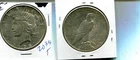 1925 S PEACE SILVER DOLLAR BU 2035T