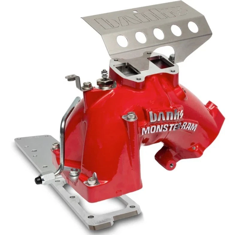 Dodge Ram Cummins 2013-2018 de admisión y calefacción de rejilla Banks Monster-Ram Foto 2 de 4