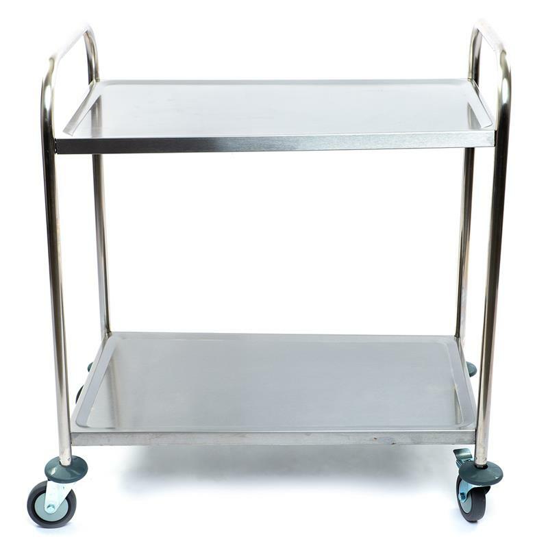 Servierwagen Edelstahl 2/3/4/5 Etagen Küchenwagen Gastronomie Service ALLPAX