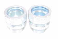 Lot of 2 Male Connector Fittings, Couplers, 1-1/2'' Thread