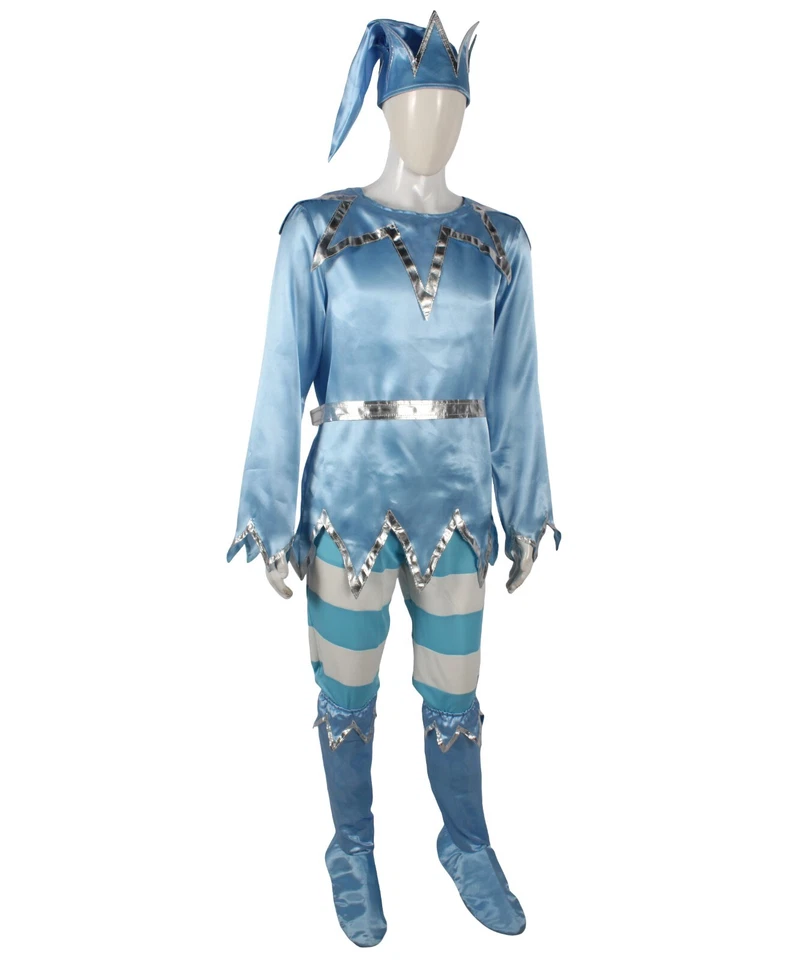 Disfraz HPO para hombre adulto película animada cielo invierno azul nevado y blanco, HC-2062 Foto 3 de 4