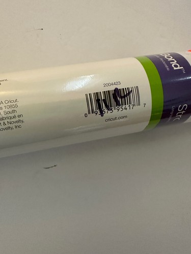 Cricut Vinyl White SportFlex Iron-On 11.8" x 24" for Nylon Polyester *New - Afbeelding 2 van 3