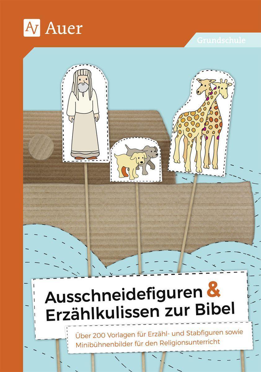 Ausschneidefiguren & Erzählkulissen Zur Bibel | Buch | 9783403080152