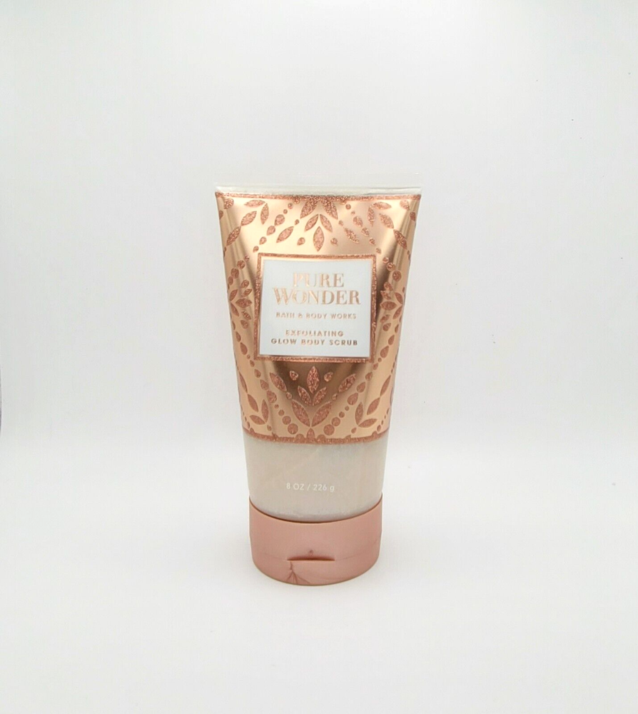 Bath & Body Works Pure Wonder Exfoliating Glow Body Scrub 8 oz New