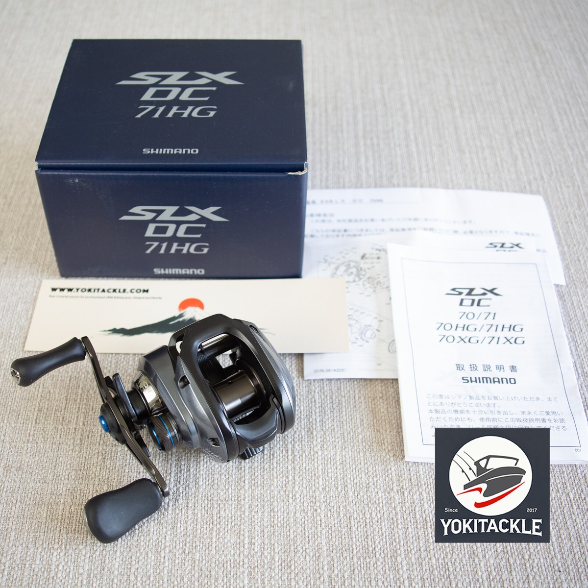 23 SLX ＤＣ　71ＨＧ Shimano 23 SLX DC 71HG LEFT Handle BaitCasting Reel Shipping