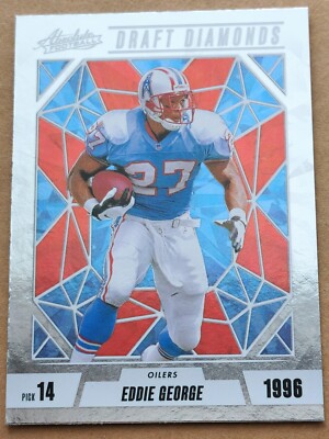 2024 Absolute Football Eddie George Houston Oilers Draft Diamonds #DD-EGE