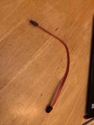 13  Serial ATA Connector Cable New Red