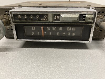 Vintage LearJet AM 8 Track Car Stereo Tape Player Made In Japan