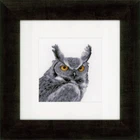 Vervaco Counted Cross Stitch Kit: Grey Owl
