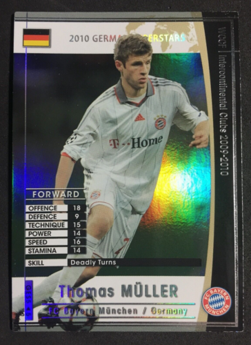 2009-10 Panini WCCF GES Thomas Muller Bayern Munich refractor rookie card RC - Afbeelding 1 van 1