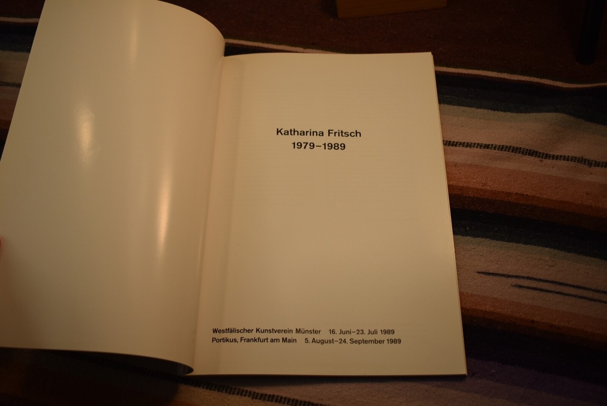 Katharina Fritsch 1979–1989 カタログ