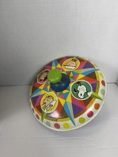 Vintage Chein CHARLIE BROWN PEANUTS SNOOPY LUCY LINUS TIN-LITHO Spinning Top