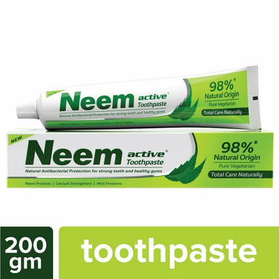 1 Neem Active Toothpaste, Cavity Protection For Fighting Germs Problems 200g