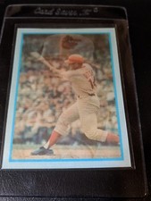 1986 Sportflics Rookies Box Set Base #46 Willie Mays Pete Rose Fred Lynn Card