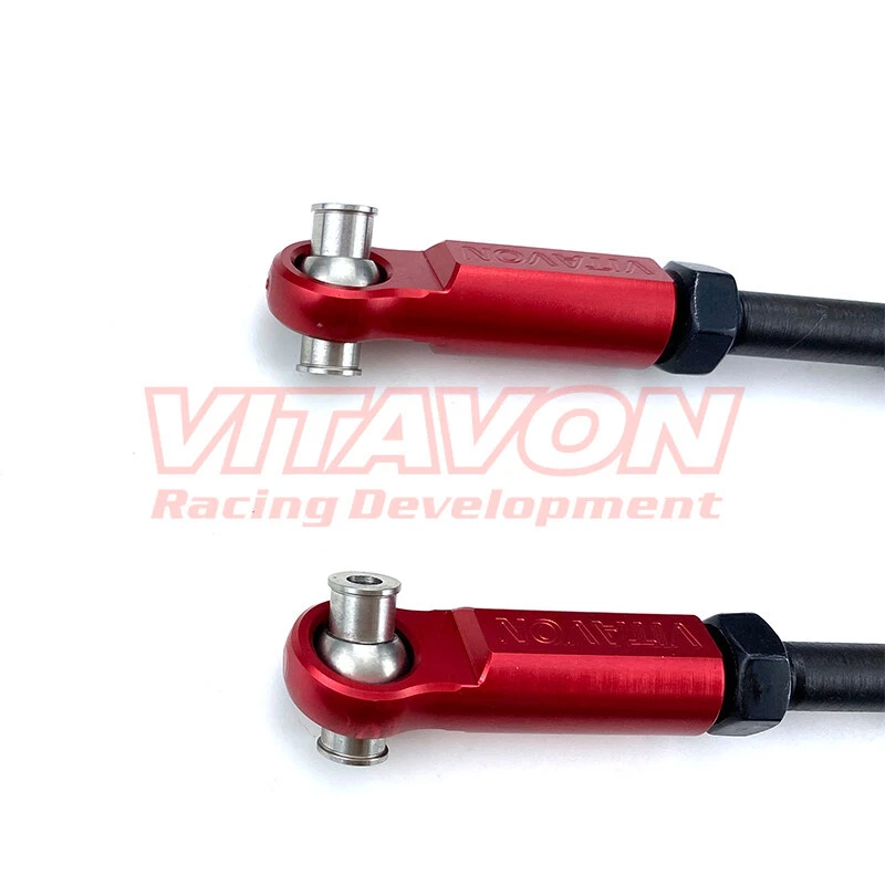 Vitavon Kraton 8S Outcast 8S  CNC aluminum7075 Toe Link for Arrma 1/5 Red - Image 4 of 4